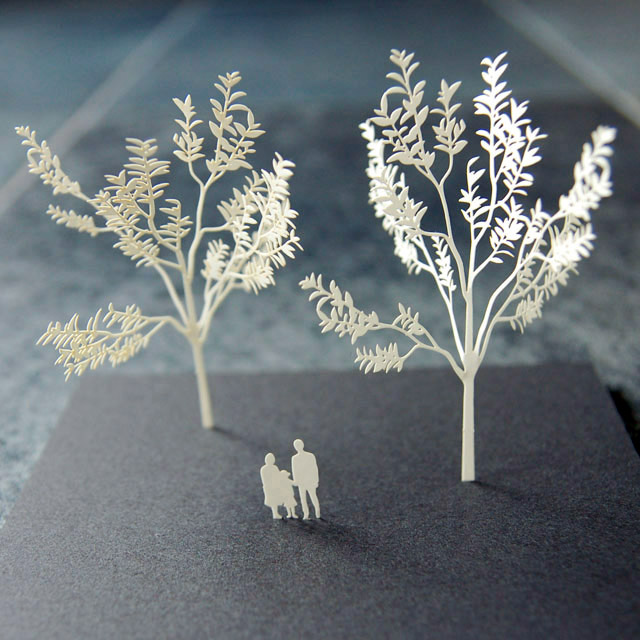 建築模型用 紙 製樹木模型 東京紙器株式会社