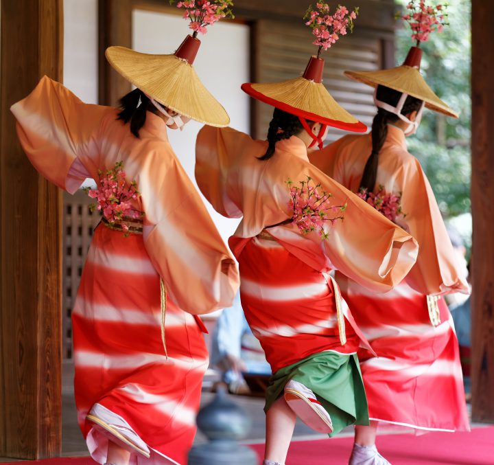 はねず踊りの様子