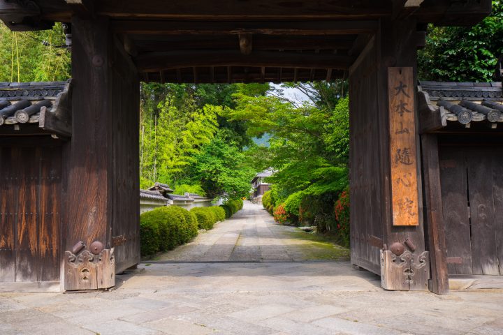 京都　随心院の総門
