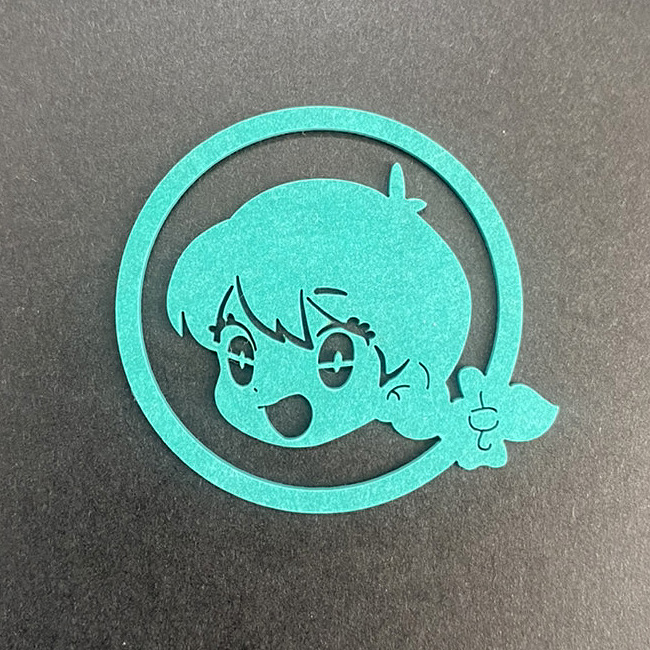 キャラクターの紙クリップ化