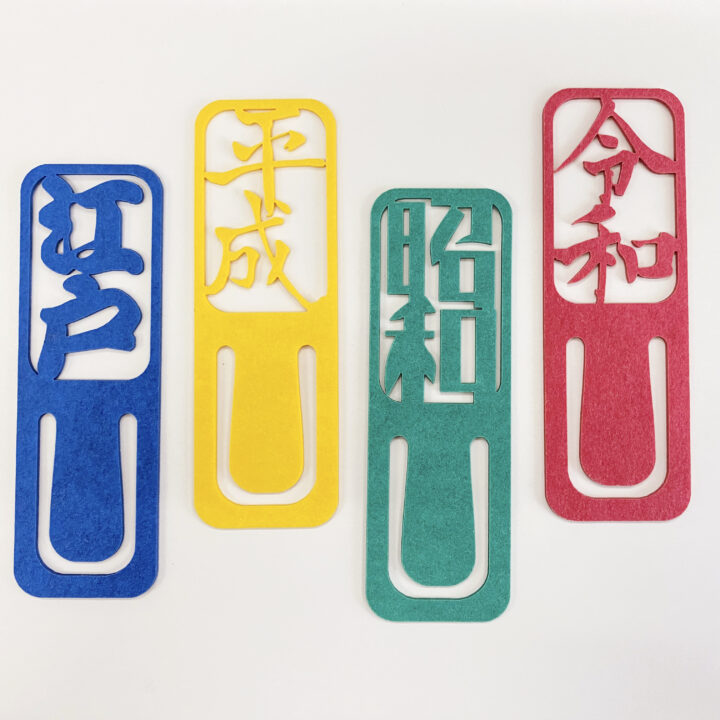 紙クリップ　タイポグラフィー　CLI-LAB　バルカナイズドファイバー　オリジナル　ノベルティ