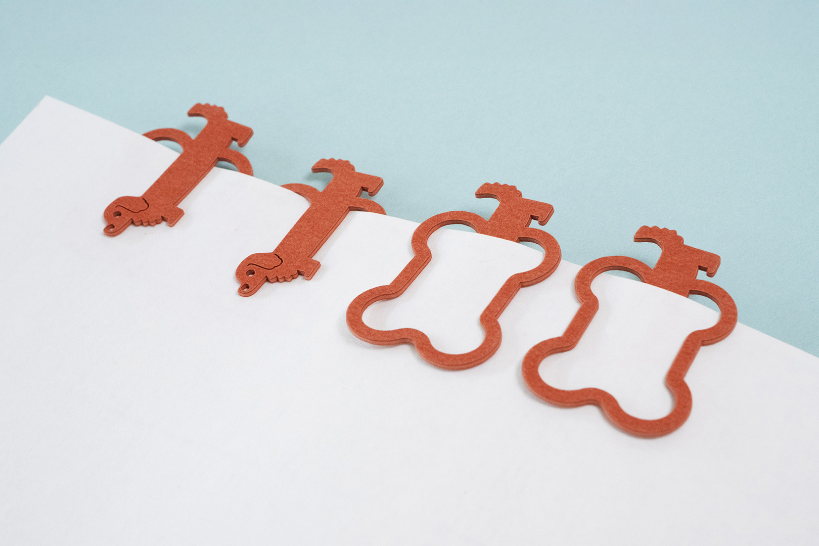 CLI-LAB PAPERARTS LongDogPaperClip 紙クリップ クリップ オリジナル マッチ箱 ダックスフント 犬